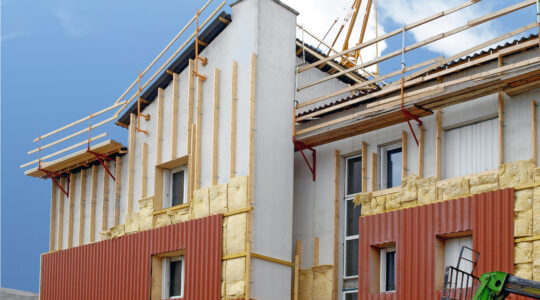 Nouvelle isolation par l'extérieur