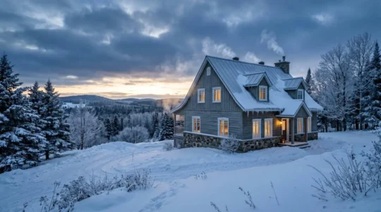 Détection des ponts thermiques dans une maison québécoise en hiver