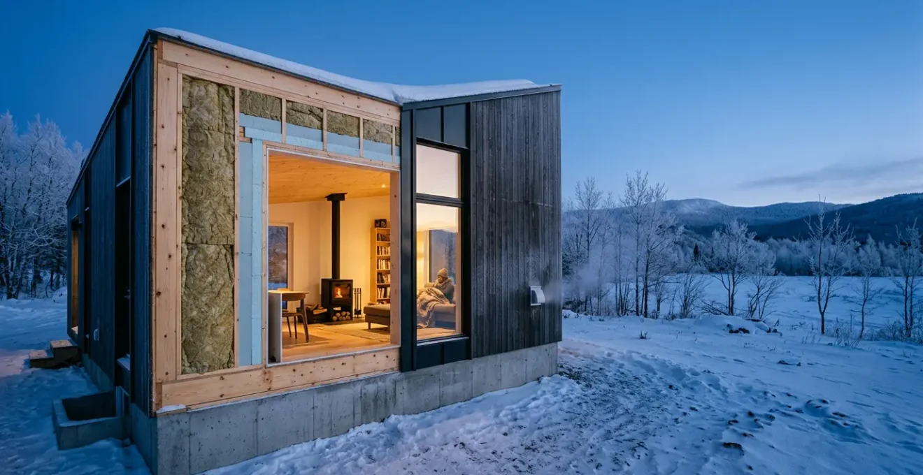 Enveloppe de bâtiment performante confrontée aux extrêmes climatiques québécois